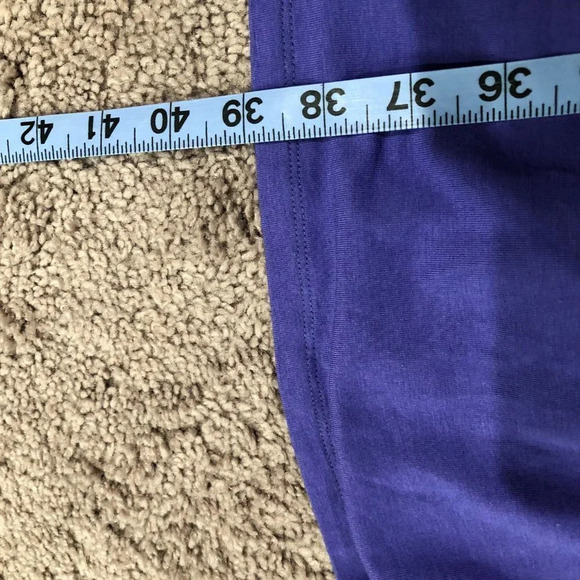 Soft Surroundings Birdsong Seamed Dress in Purple Iris Long Sleeve Size Medium - Picture 12 of 12